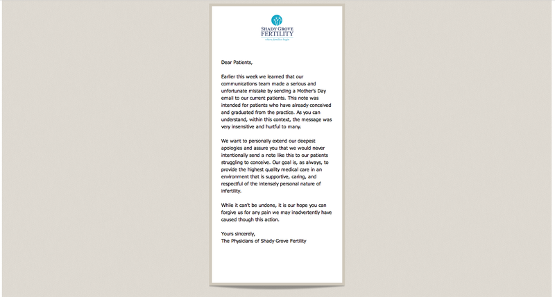 Illustration for article titled Fertility Clinic Sends Out Accidental Congratulations to Non-Moms